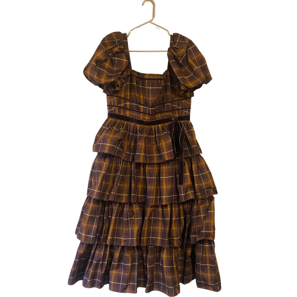 NWT Maudie plaid dress. Size 12. Occasion dress.